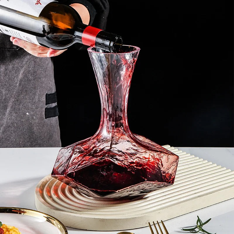 Decanter de Vinho Irregular Criativo 1450ml NobleHous