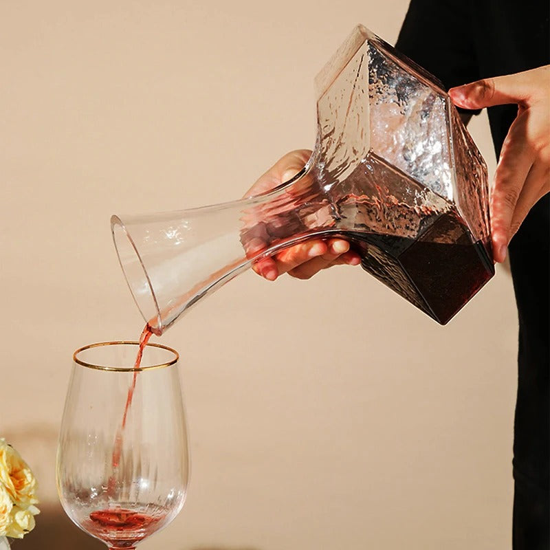 Decanter de Vinho Irregular Criativo 1450ml NobleHous