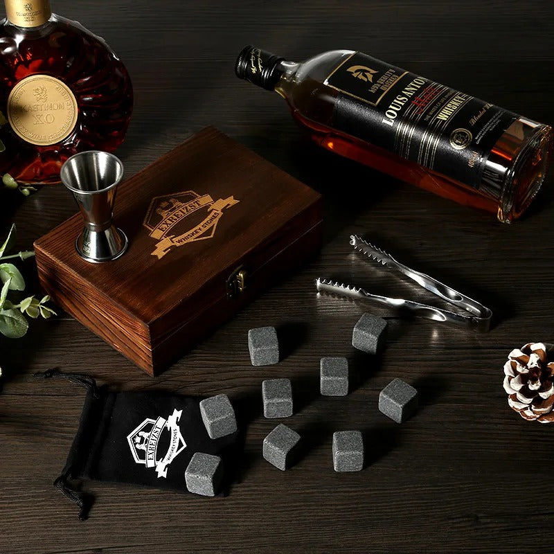 Conjunto de Pedras para Whisky NobleHous