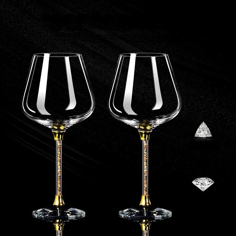 Conjunto de Taças de Vinho Tinto de Cristal NobleHous