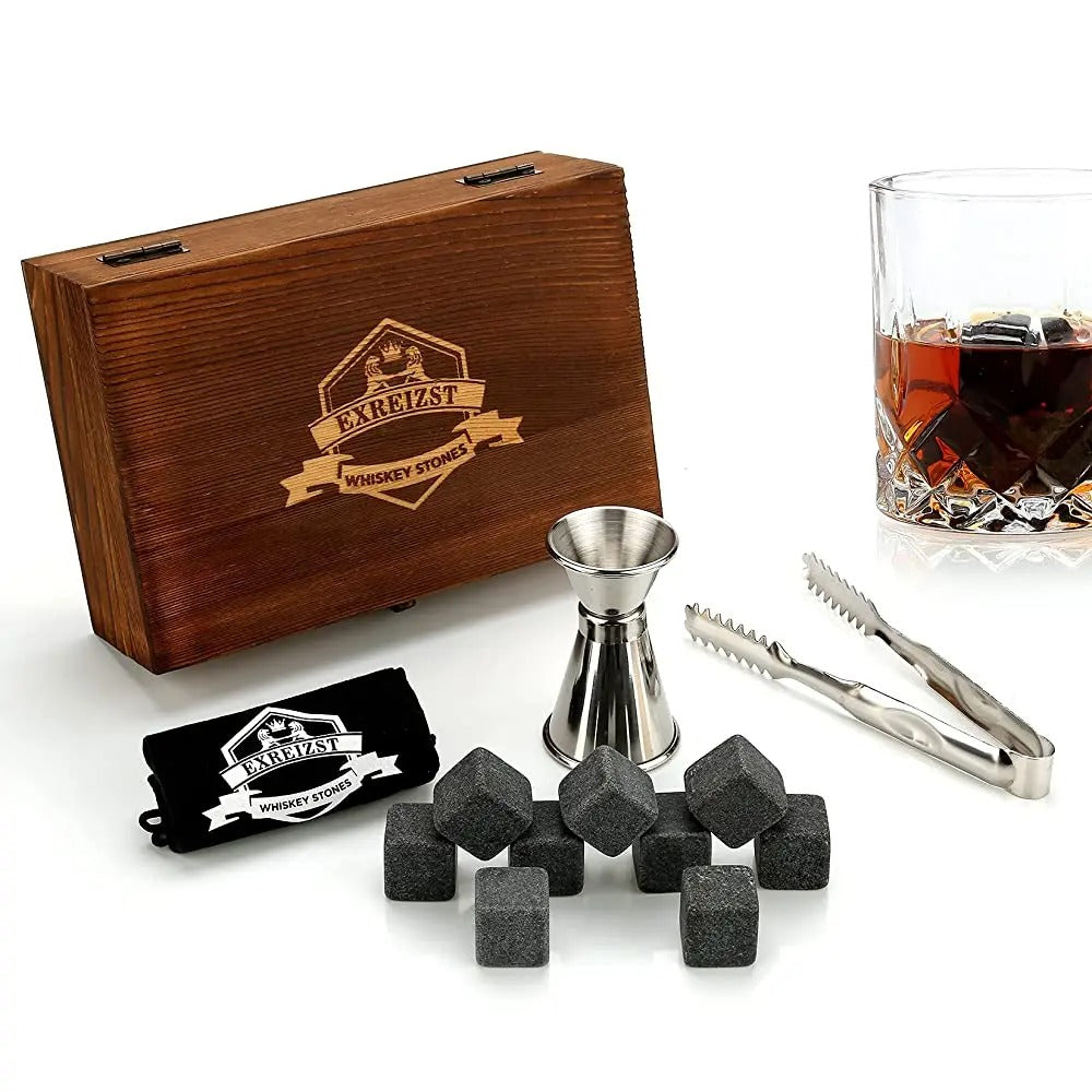 Conjunto de Pedras para Whisky NobleHous